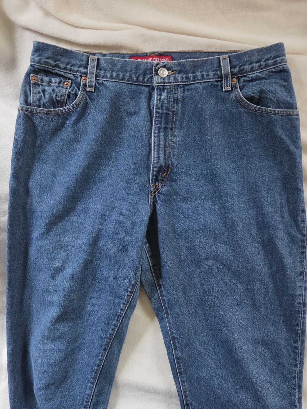 Vintage Y2K Levi’s 550 Women's 16M Relaxed Fit Tapered Leg 100% Cotton Jeans - Picture 2 of 10